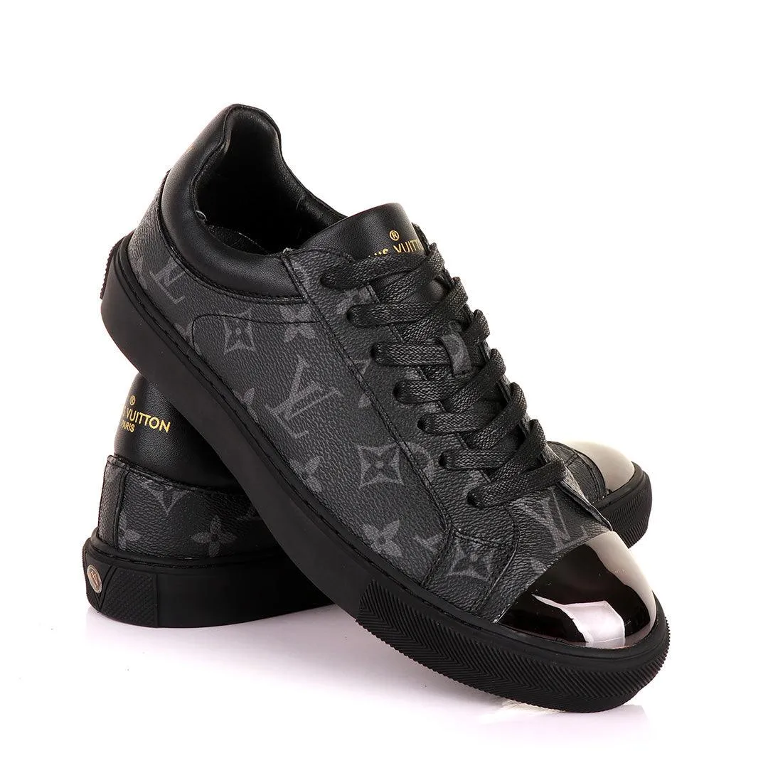 LV Signature Monogram Black Sneakers